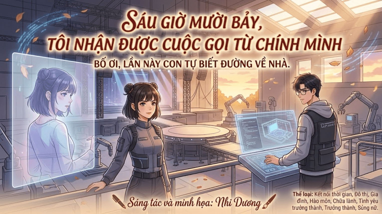 Ảnh bìa Sáu Giờ Mười Bảy, Tôi Nhận Được Cuộc Gọi Từ Chính Mình: Bố Ơi, Lần Này Con Tự Biết Đường Về Nhà