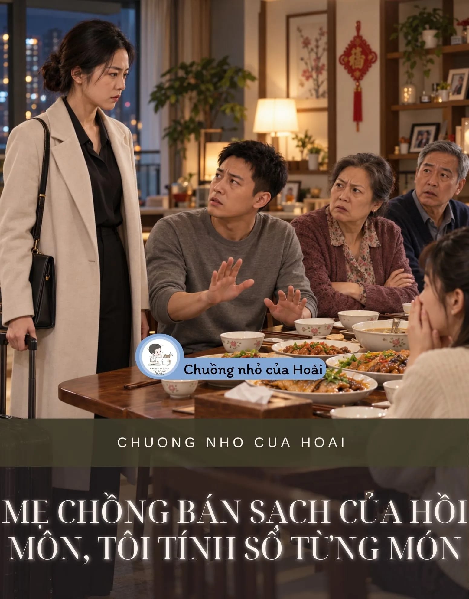 Ảnh bìa MẸ CHỒNG BÁN SẠCH CỦA HỒI MÔN, TÔI TÍNH SỔ TỪNG MÓN
