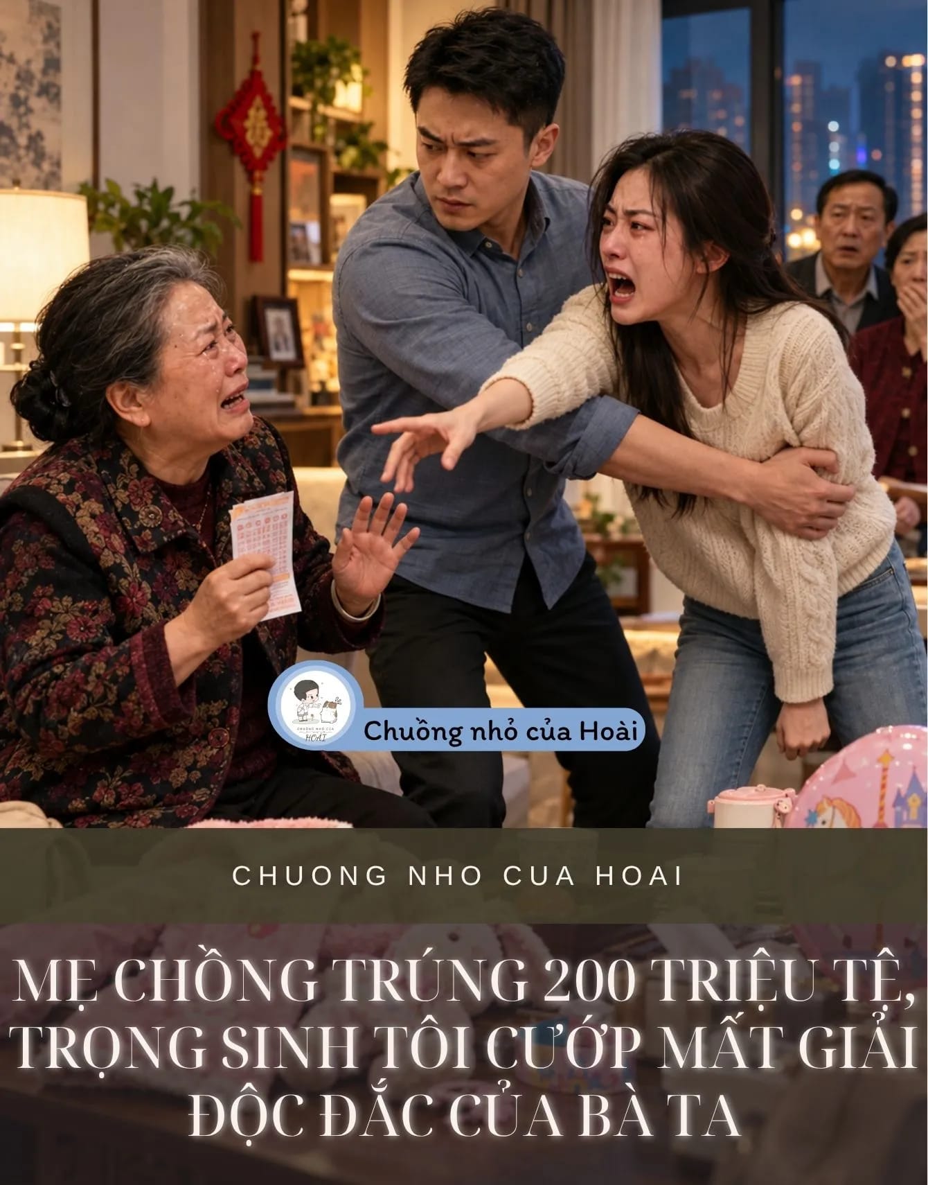 Ảnh bìa MẸ CHỒNG TRÚNG 200 TRIỆU TỆ, TRỌNG SINH TÔI CƯỚP MẤT GIẢI ĐỘC ĐẮC CỦA BÀ TA