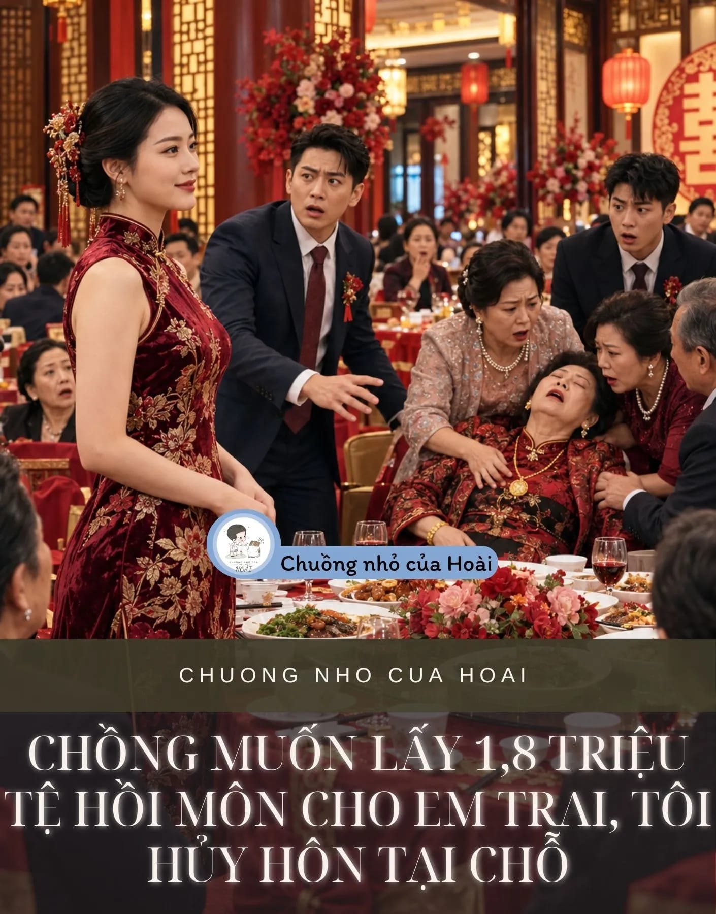 Ảnh bìa CHỒNG MUỐN LẤY 1,8 TRIỆU TỆ HỒI MÔN CHO EM TRAI, TÔI HỦY HÔN TẠI CHỖ