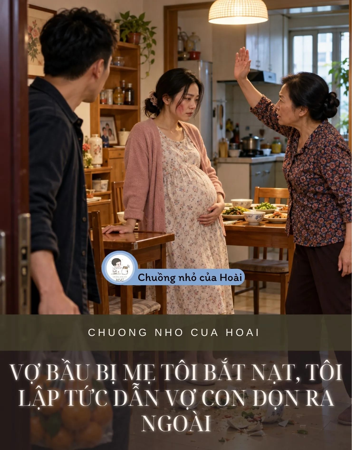 Ảnh bìa VỢ BẦU BỊ MẸ TÔI BẮT NẠT, TÔI LẬP TỨC DẪN VỢ CON DỌN RA NGOÀI