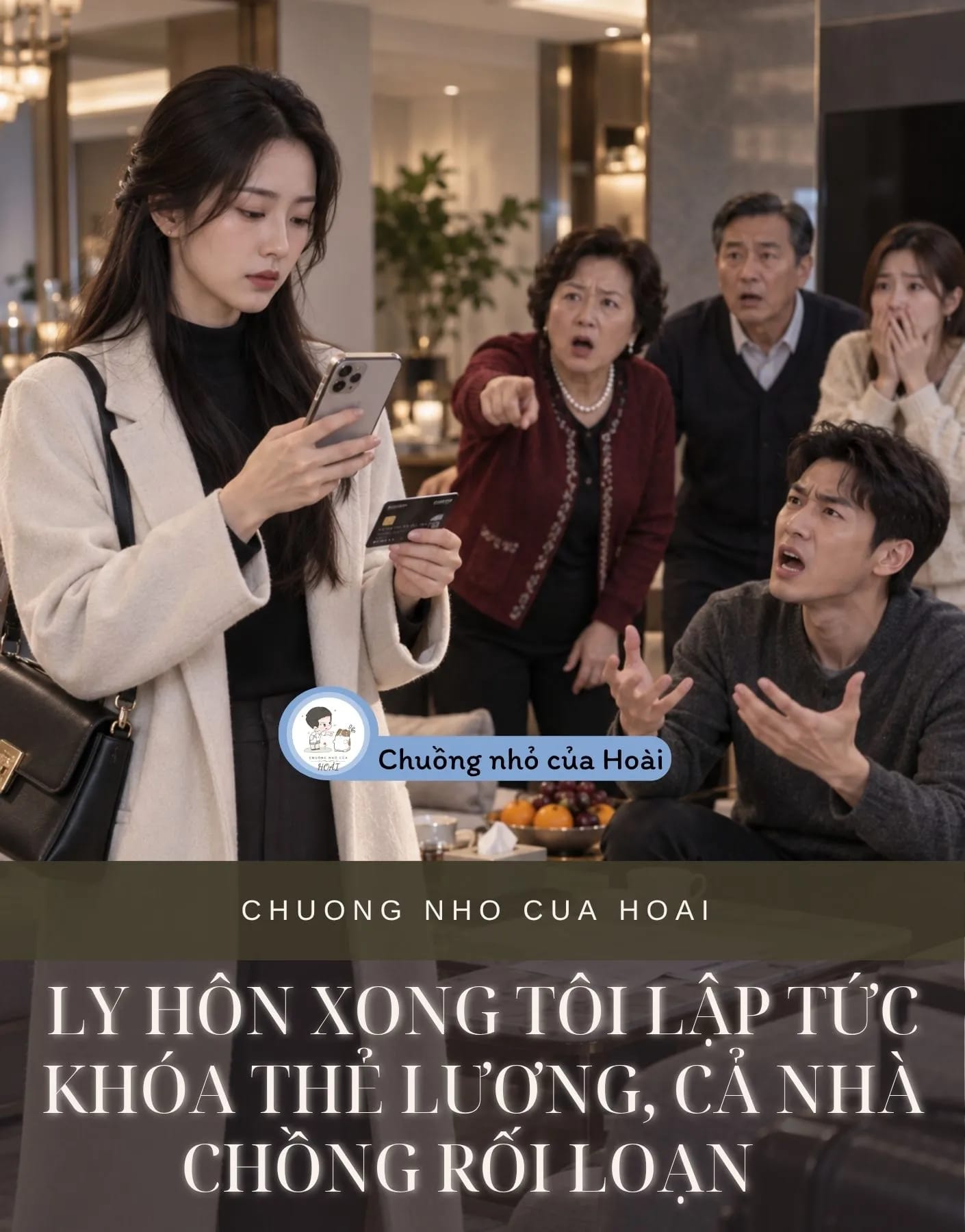 Ảnh bìa LY HÔN XONG TÔI LẬP TỨC KHÓA THẺ LƯƠNG, CẢ NHÀ CHỒNG RỐI LOẠN