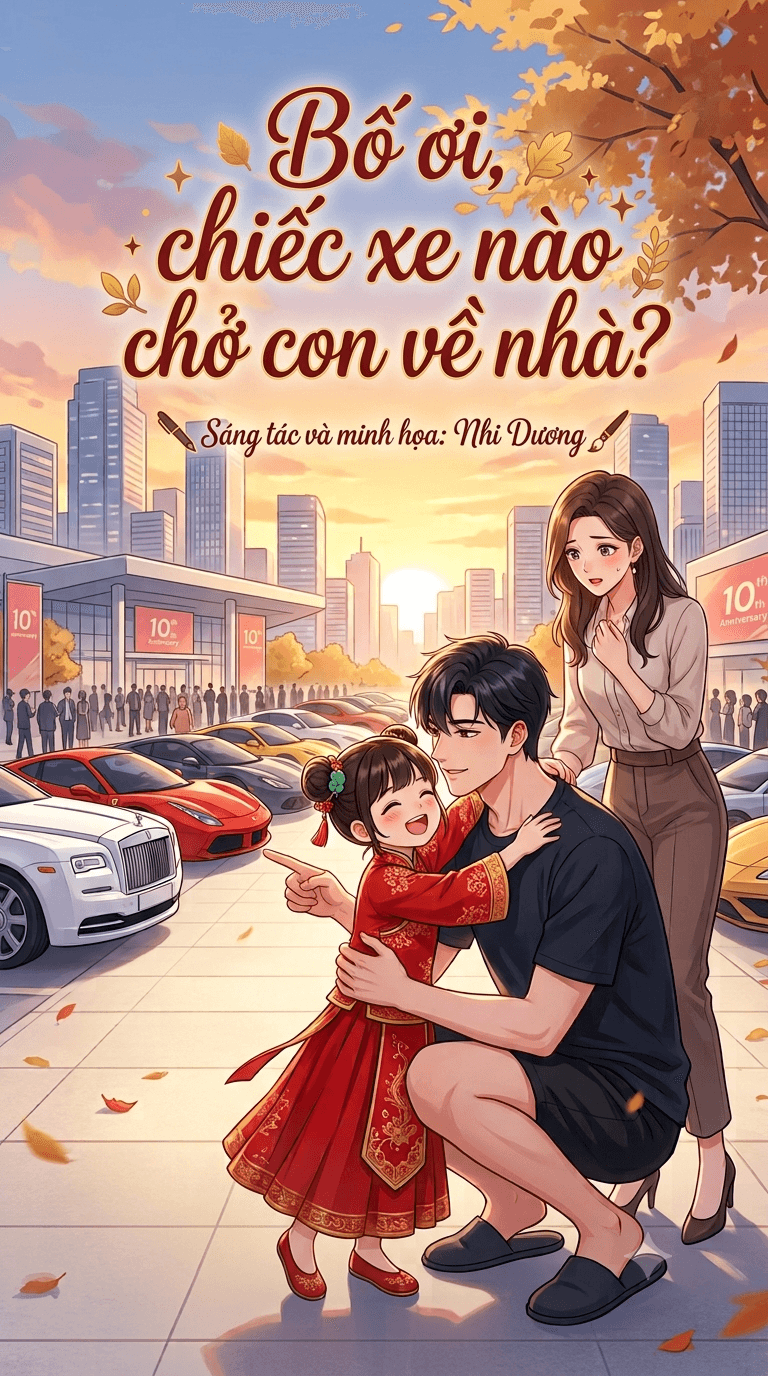 Ảnh bìa Cả Thế Giới Chờ Tôi Xuất Hiện, Con Gái Lại Chỉ Hỏi: Bố Ơi, Chiếc Xe Nào Chở Con Về Nhà?