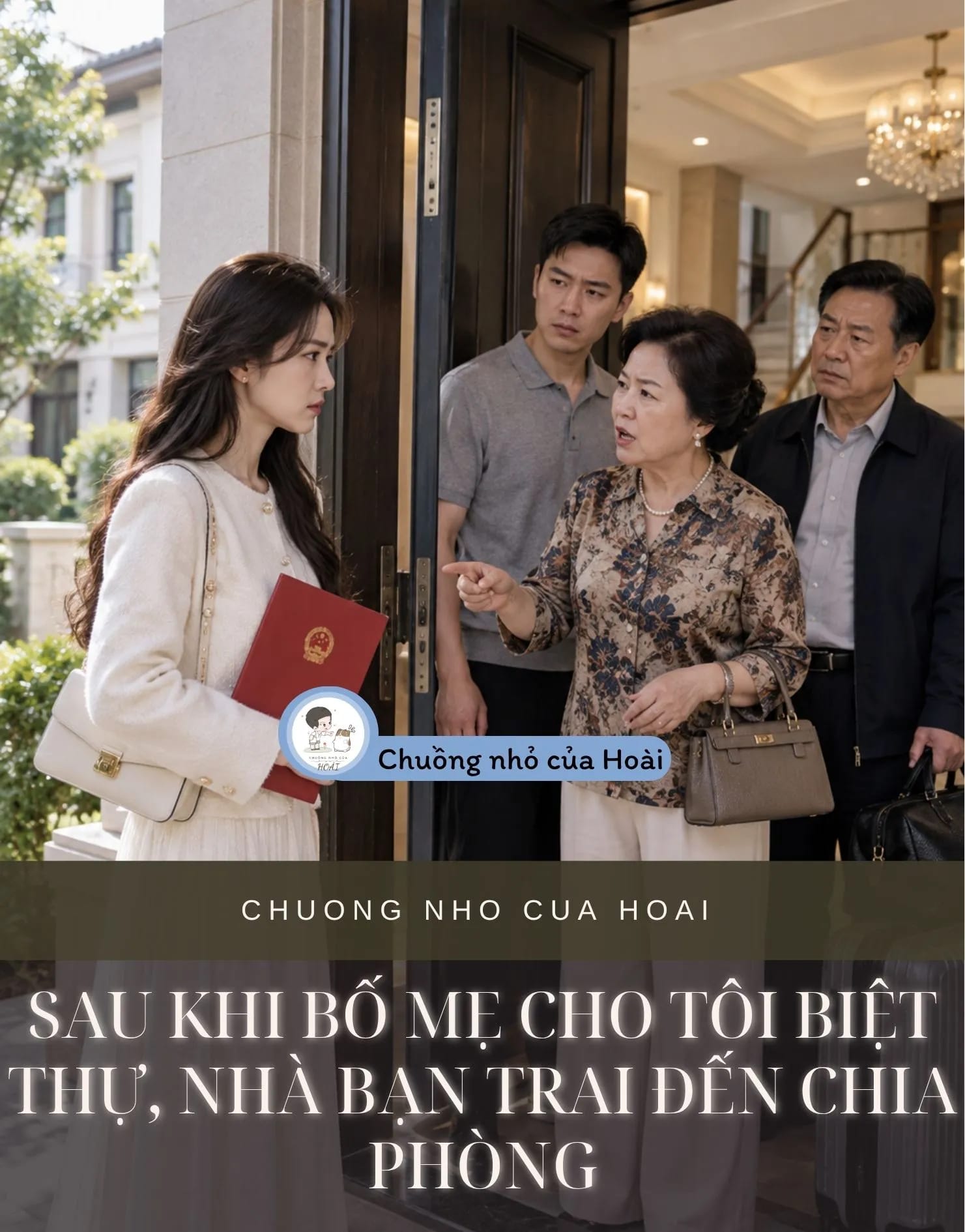 Ảnh bìa SAU KHI BỐ MẸ CHO TÔI BIỆT THỰ, NHÀ BẠN TRAI ĐẾN CHIA PHÒNG