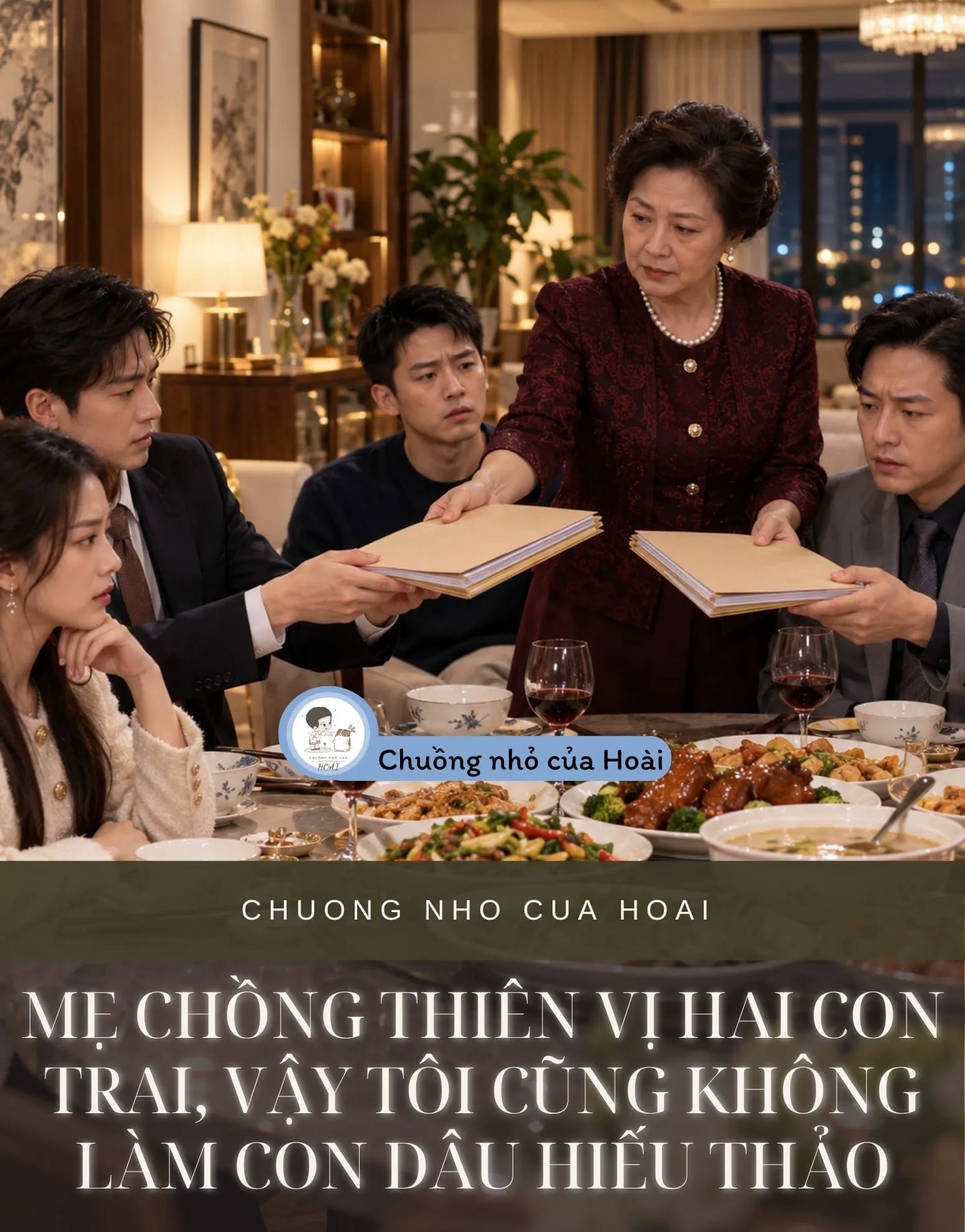 Ảnh bìa MẸ CHỒNG THIÊN VỊ HAI CON TRAI, VẬY TÔI CŨNG KHÔNG LÀM CON DÂU HIẾU THẢO