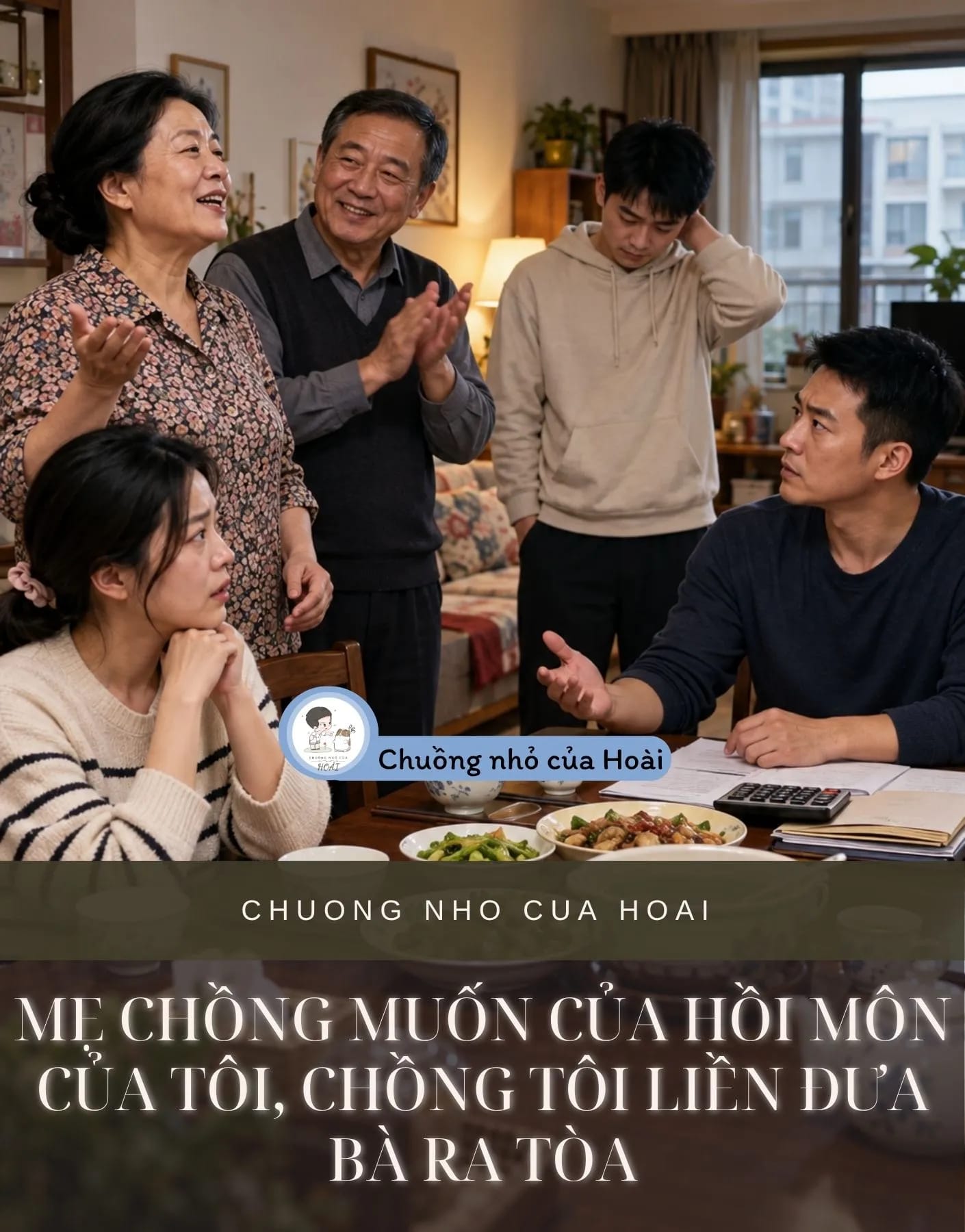 Ảnh bìa MẸ CHỒNG MUỐN CỦA HỒI MÔN CỦA TÔI, CHỒNG TÔI LIỀN ĐƯA BÀ RA TÒA
