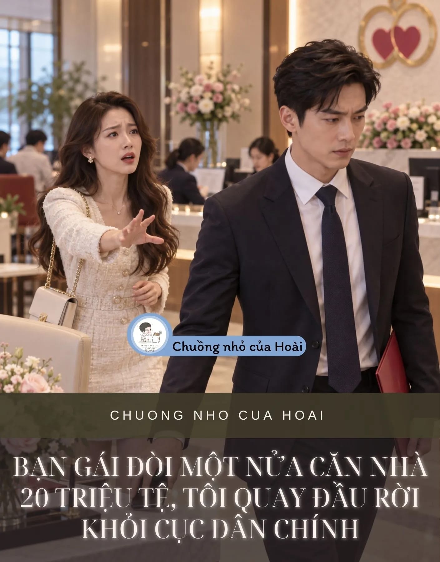Ảnh bìa BẠN GÁI ĐÒI MỘT NỬA CĂN NHÀ 20 TRIỆU TỆ, TÔI QUAY ĐẦU RỜI KHỎI CỤC DÂN CHÍNH