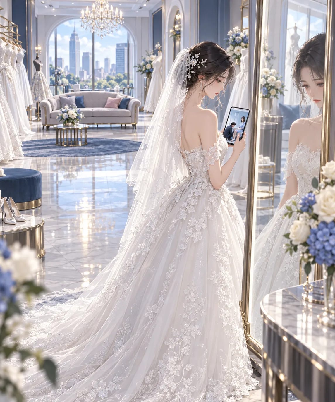 Ảnh bìa NGÀY THỬ VÁY CƯỚI, ANH BUỘC DÂY GIÀY CHO THANH MAI, TÔI LẬP TỨC HỦY HÔN LỄ