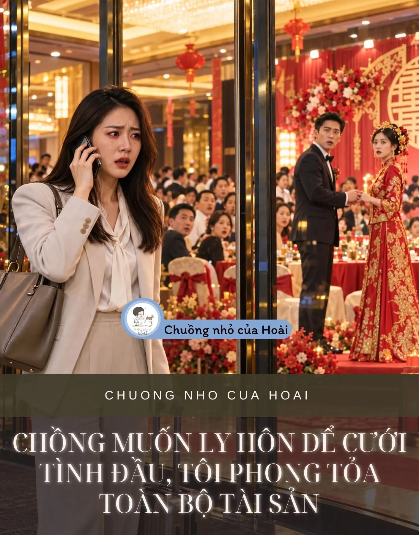 Ảnh bìa CHỒNG MUỐN LY HÔN ĐỂ CƯỚI TÌNH ĐẦU, TÔI PHONG TỎA TOÀN BỘ TÀI SẢN