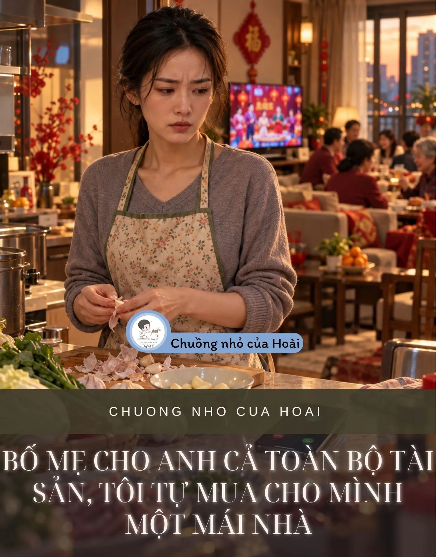 Ảnh bìa BỐ MẸ CHO ANH CẢ TOÀN BỘ TÀI SẢN, TÔI TỰ MUA CHO MÌNH MỘT MÁI NHÀ