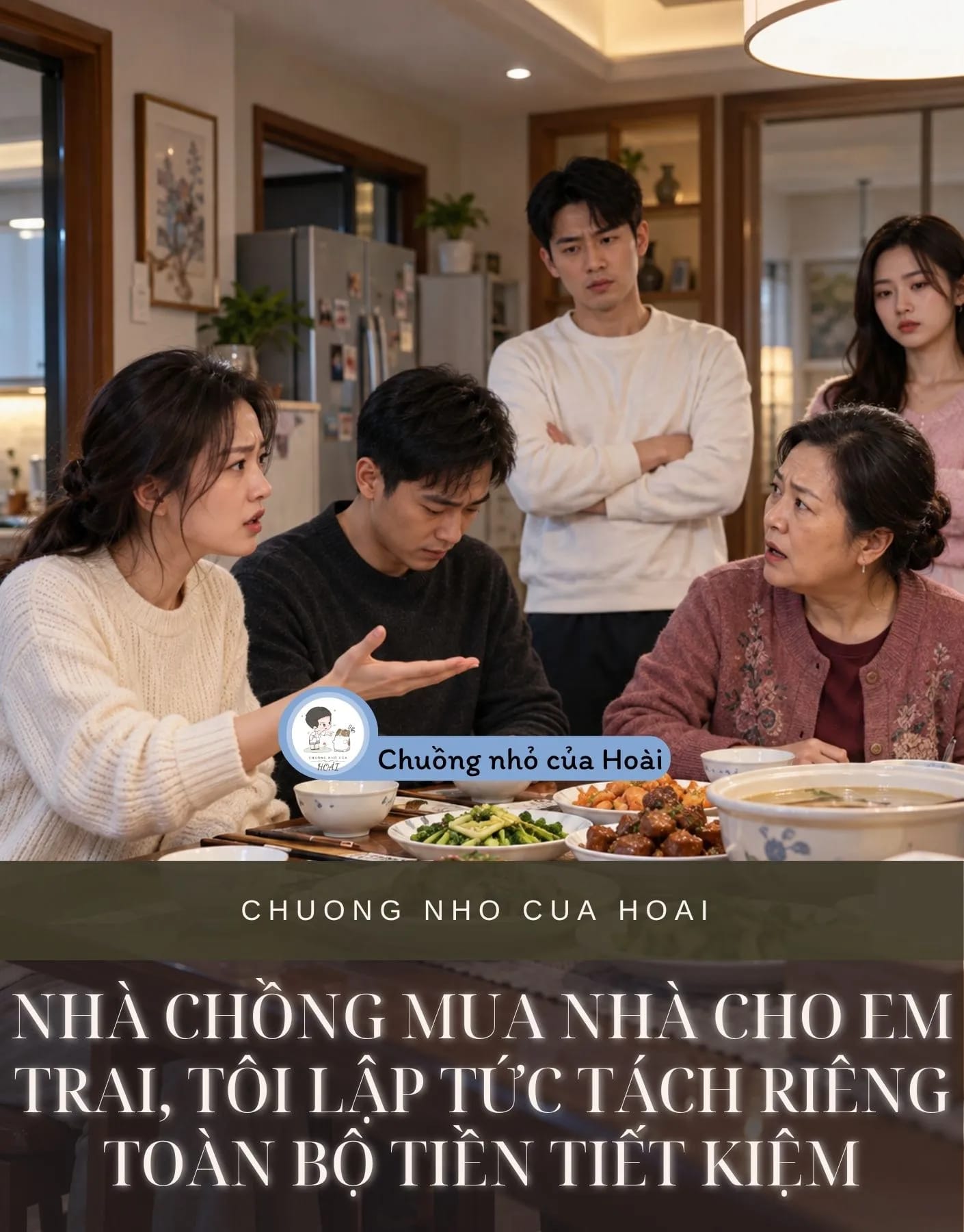 Ảnh bìa NHÀ CHỒNG MUA NHÀ CHO EM TRAI, TÔI LẬP TỨC TÁCH RIÊNG TOÀN BỘ TIỀN TIẾT KIỆM