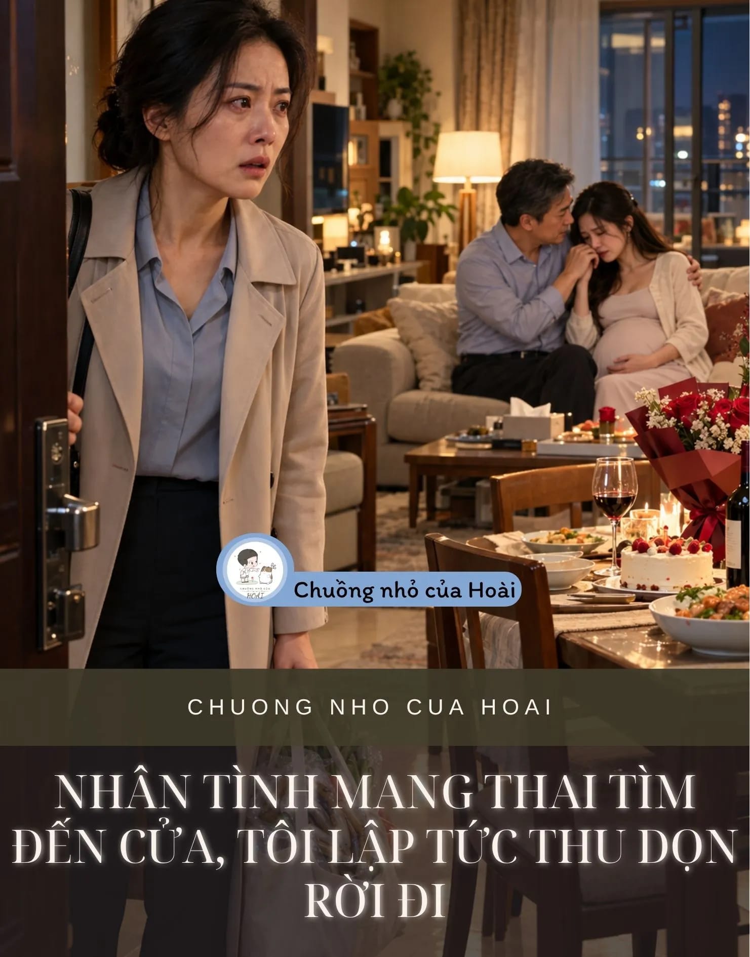 Ảnh bìa NHÂN TÌNH MANG THAI TÌM ĐẾN CỬA, TÔI LẬP TỨC THU DỌN RỜI ĐI