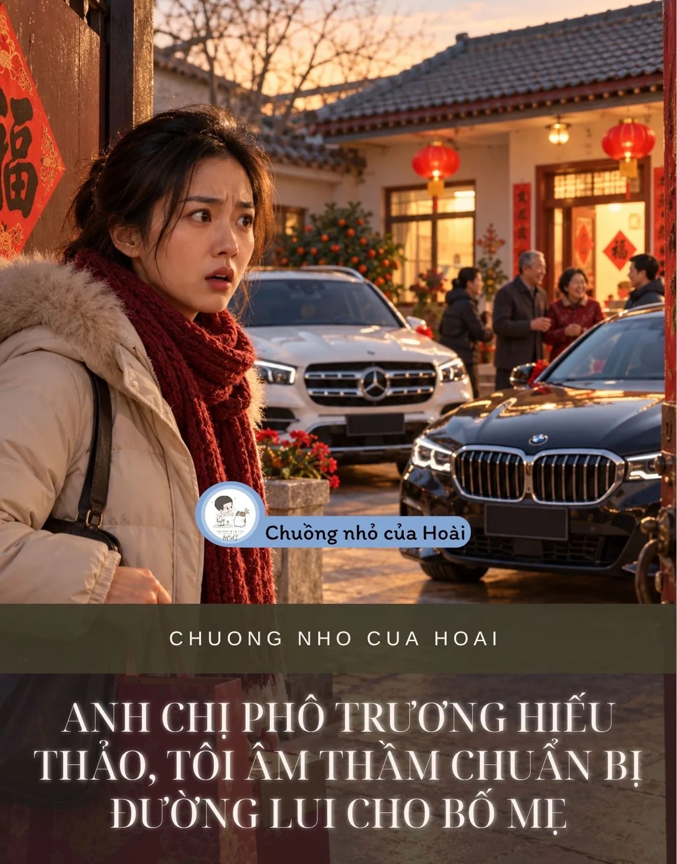 Ảnh bìa ANH CHỊ PHÔ TRƯƠNG HIẾU THẢO, TÔI ÂM THẦM CHUẨN BỊ ĐƯỜNG LUI CHO BỐ MẸ