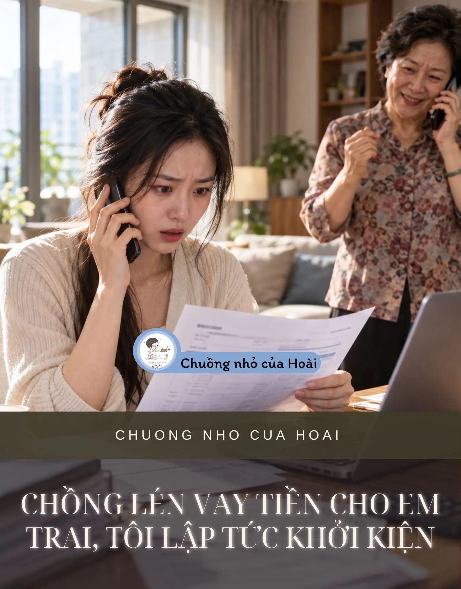 Ảnh bìa CHỒNG LÉN VAY TIỀN CHO EM TRAI, TÔI LẬP TỨC KHỞI KIỆN