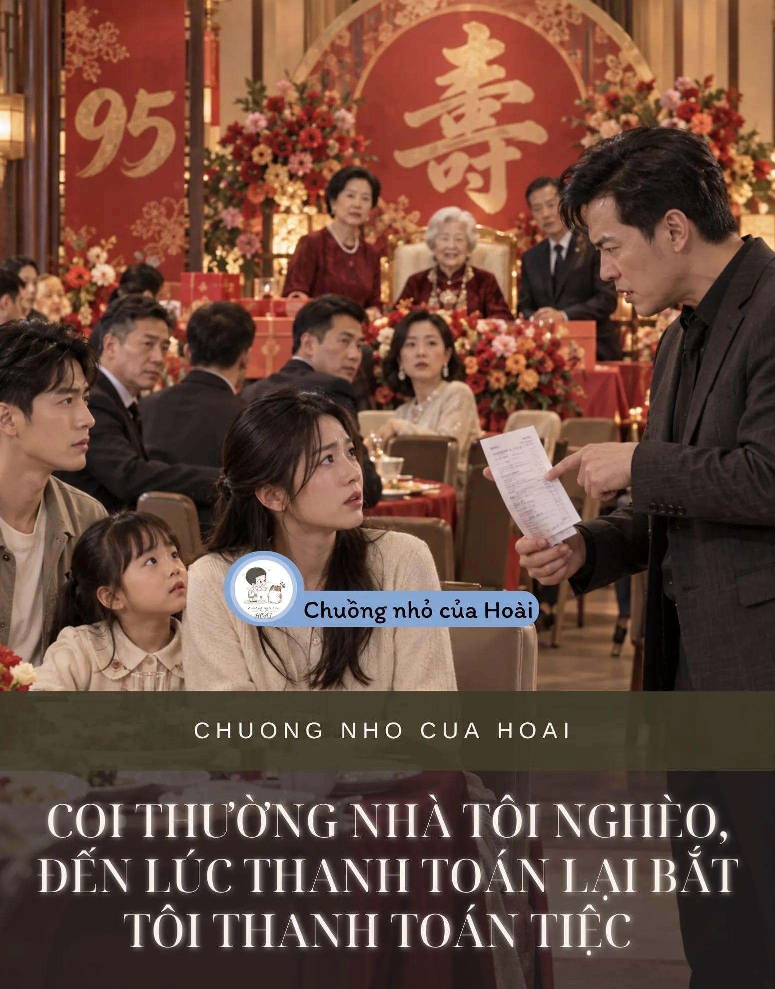 Ảnh bìa COI THƯỜNG NHÀ TÔI NGHÈO, ĐẾN LÚC THANH TOÁN LẠI BẮT TÔI THANH TOÁN TIỆC