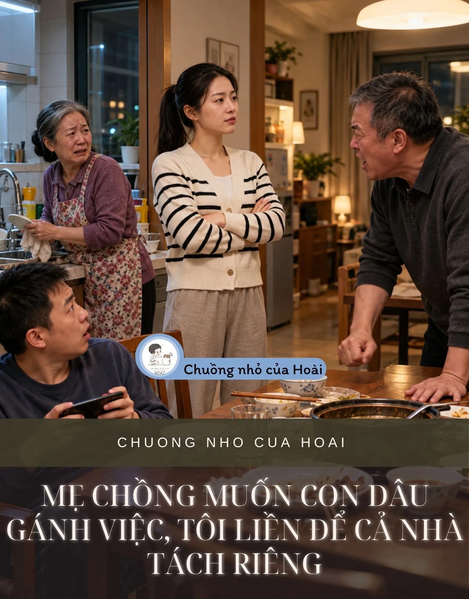 Ảnh bìa MẸ CHỒNG MUỐN CON DÂU GÁNH VIỆC, TÔI LIỀN ĐỂ CẢ NHÀ TÁCH RIÊNG
