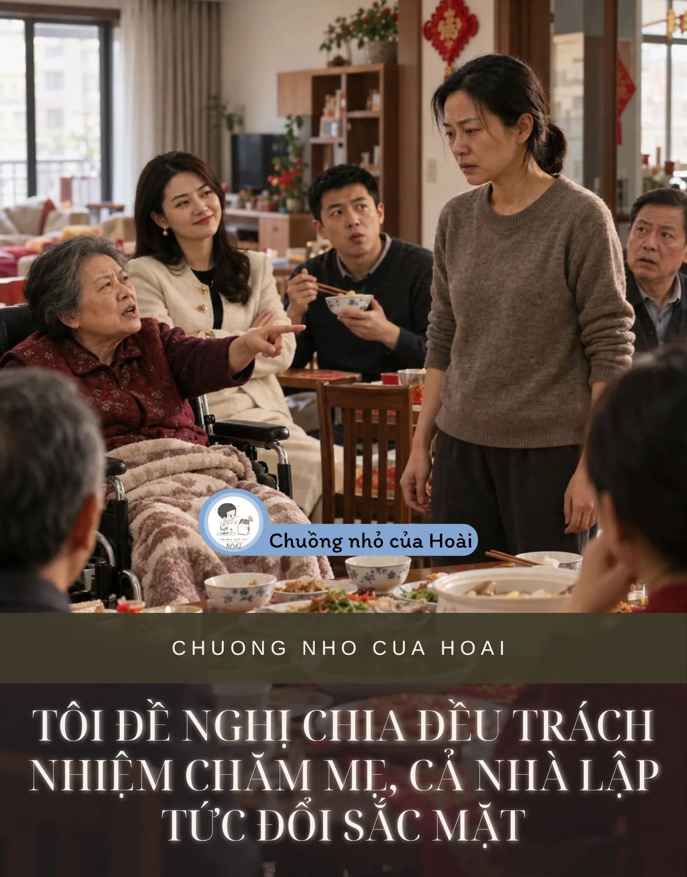 Ảnh bìa TÔI ĐỀ NGHỊ CHIA ĐỀU TRÁCH NHIỆM CHĂM MẸ, CẢ NHÀ LẬP TỨC ĐỔI SẮC MẶT