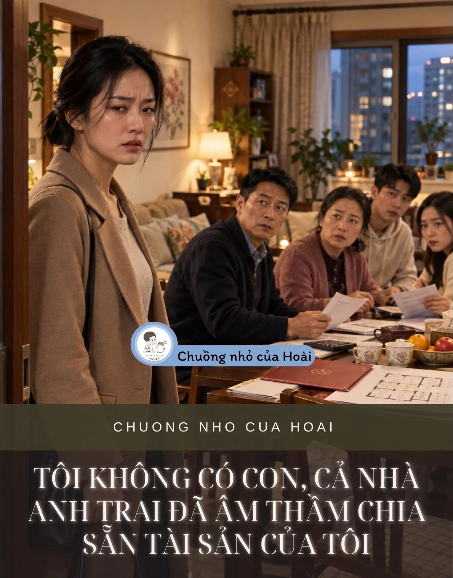 Ảnh bìa TÔI KHÔNG CÓ CON, CẢ NHÀ ANH TRAI ĐÃ ÂM THẦM CHIA SẴN TÀI SẢN CỦA TÔI
